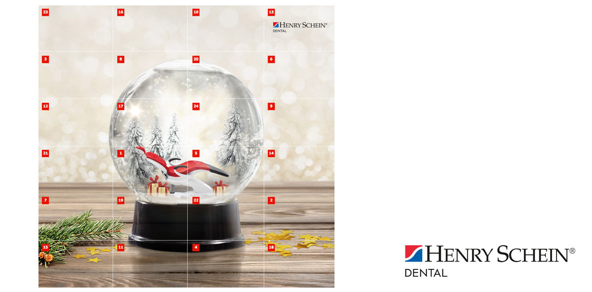 Online-Adventskalender mit dentalen Überraschungen