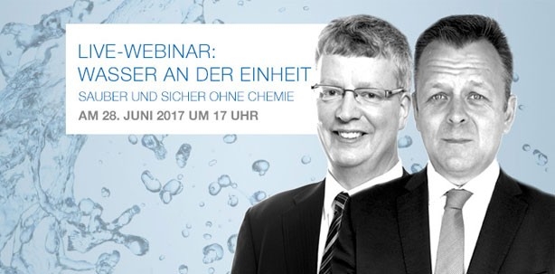 Live-Webinar: Wasseraufbereitung an der Behandlungseinheit