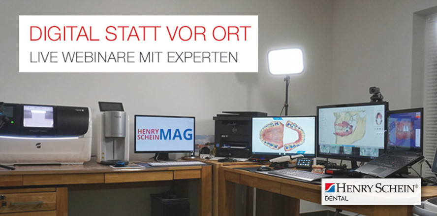 Live-Demos: Spezialisten von Henry Schein informieren virtuell
