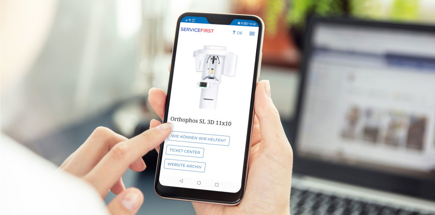 ServiceFirst: die neue Digitale Service-App von Henry Schein