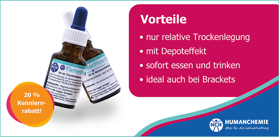 Tiefenfluorid ® von Humanchemie – mit zwei Schritten zum Erfolg