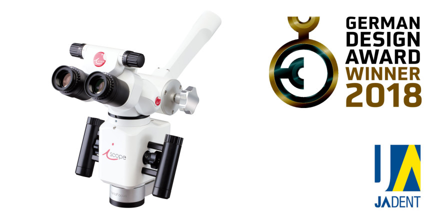 German Design Award 2018 für innovatives Dentalmikroskop iScope