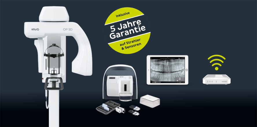 OP 3D PAN und Speicherfolienscanner mit iPad und Router!