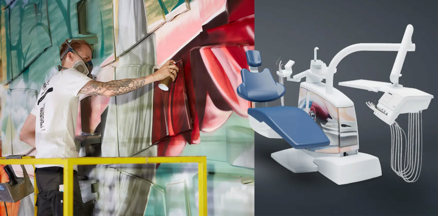 Limitierte Street Art Edition für die Zahnarztpraxis