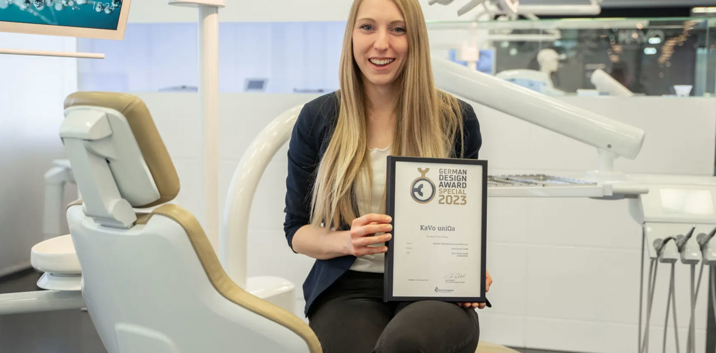 KaVo uniQa mit dem German Design Award 2023 ausgezeichnet