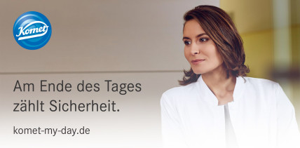 Qualitätskampagne von Komet Dental: Am Ende des Tages zählt ...