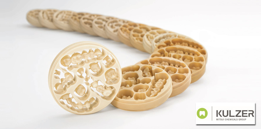 Kulzer erweitert sein Sortiment an dima Fräsrohlingen