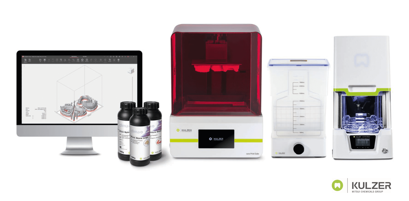 Kulzer präsentiert cara Print Cube: Fit für 3D-Druck der Zukunft