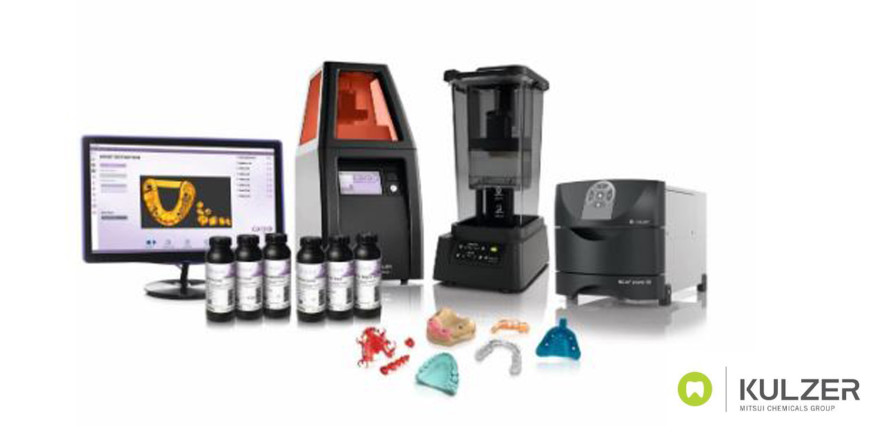 Kulzer erweitert sein 3D-Drucksystem mit neuen Materialien