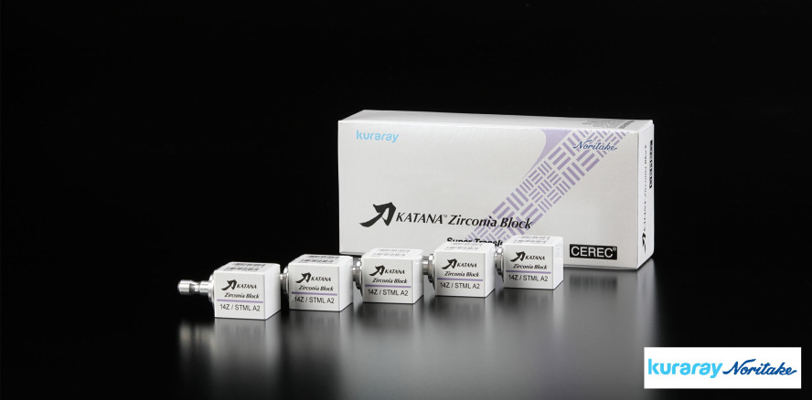 Kuraray Noritake launcht KATANA™ Zirconia Block zum 1. September