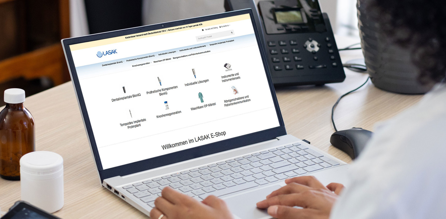 LASAK: ein moderner eShop für das moderne BioniQ System