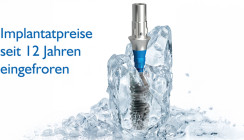 Implantatsystem BioniQ®: Stabiler Implantatpreis seit zwölf Jahren