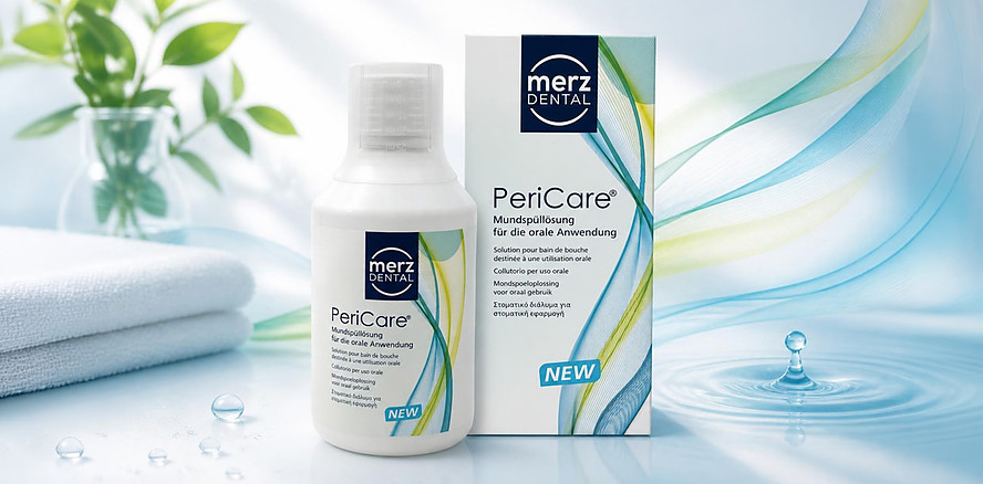 Merz Dental präsentiert PeriCare® Mundspüllösung mit neuer Formulierung