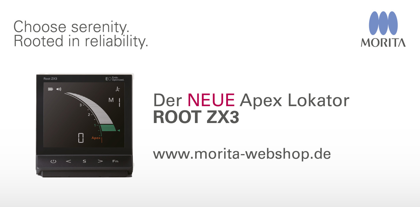 Der neue Root ZX3 von MORITA: Präzision ist kein Zufall!