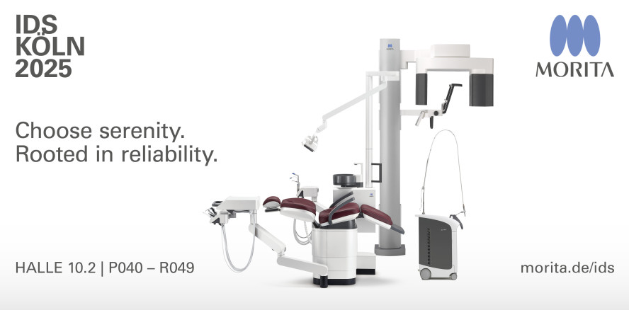 MORITA auf der IDS 2025: Choose Serenity. Rooted in Reliability.