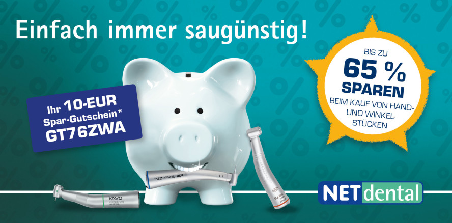 Saugünstig sparen bei der NETdental Instrumentenwoche