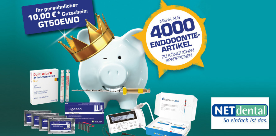Endo-Woche mit königlichen Sparpreisen bei NETdental
