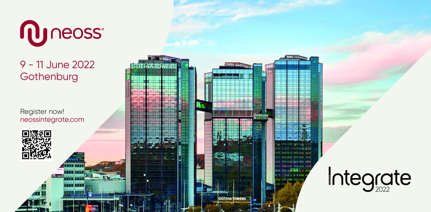 Neoss Integrate 2022 - Jetzt Teilnahme gewinnen!