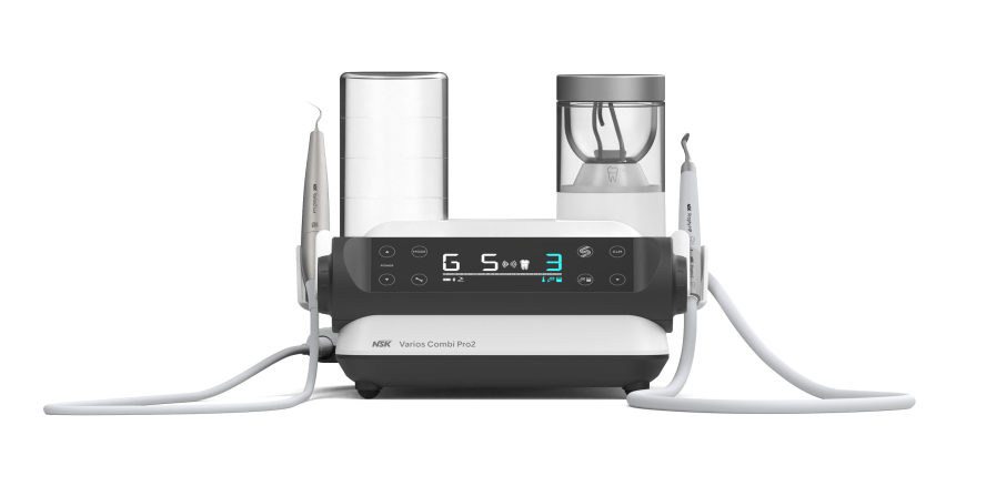 Varios Combi Pro2 – das neue Prophylaxe-Kombinationsgerät von NSK