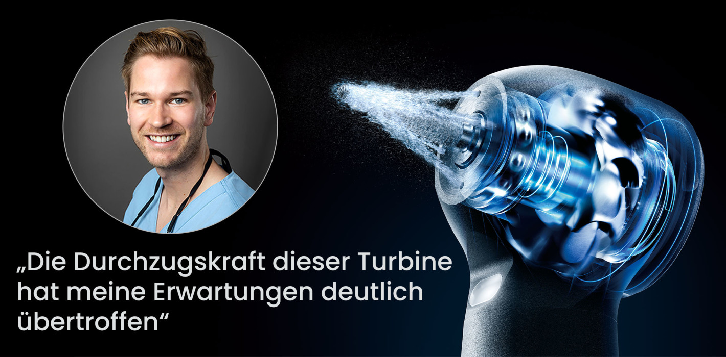 Dr. Felix Roth im Interview zur neuen NSK Turbine Ti-Max Z990KL