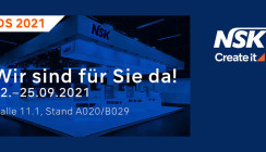Erleben Sie die neuesten NSK Produkte auf der IDS 2021