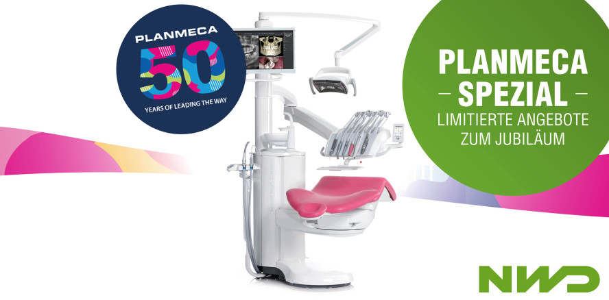 Planmeca-Spezial mit günstigen Jubiläumsangeboten