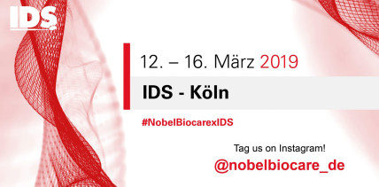 Nobel Biocare auf der IDS 2019: #NobelBiocarexIDS
