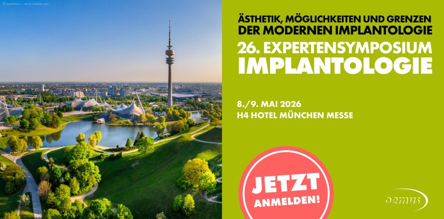 Innovationen Implantologie beim EXPERTENSYMPOSIUM im Mai in München