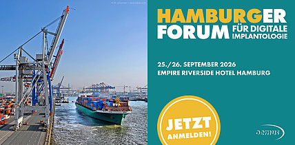 Digitale Implantologie an der Waterkant: Hamburger Forum 2026 wieder mit fachlicher Bandbreite