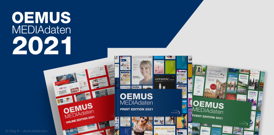OEMUS MEDIAdaten-Trilogie für 2021 für Print, Online und Event