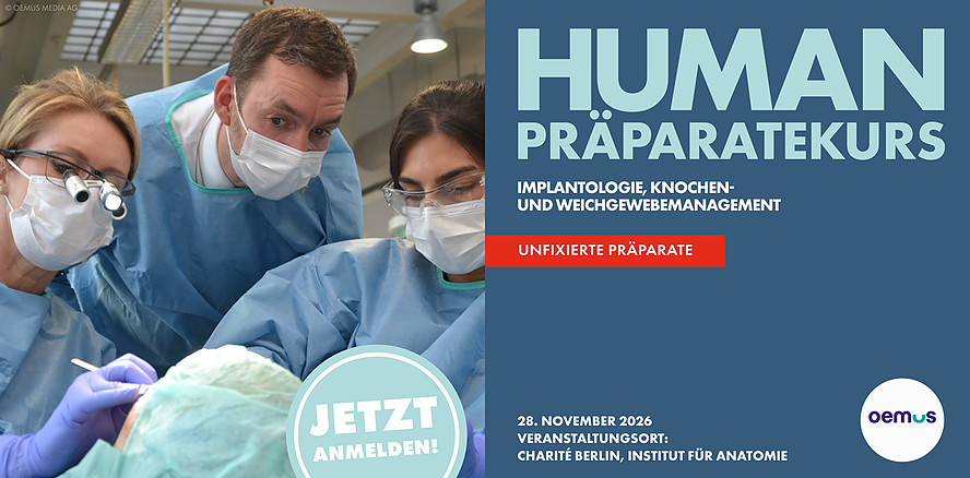 Das Highlight im Veranstaltungskalender: Arbeiten am Humanpräparat an der Charité Berlin