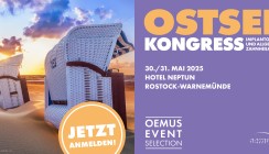 Sonne, Strand und Meer – Ostsee­kongress im Mai in Warnemünde