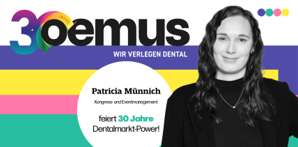 Faces of OEMUS: Patricia Münnich, Kongress- und Eventmanagement