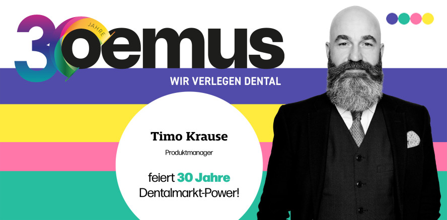 Faces of OEMUS: Timo Krause, Produktmanager der OEMUS MEDIA AG