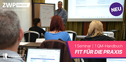 Fortbildungsneuheit mit Christoph Jäger: 1 Seminar, 1 QM-Handbuch, Praxis-ready