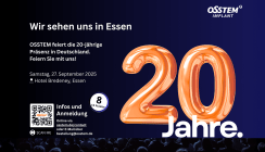 Deutsche Osstem Meeting 2025: Jubiläums­veranstaltung beim Implantat-Weltmarktführer*