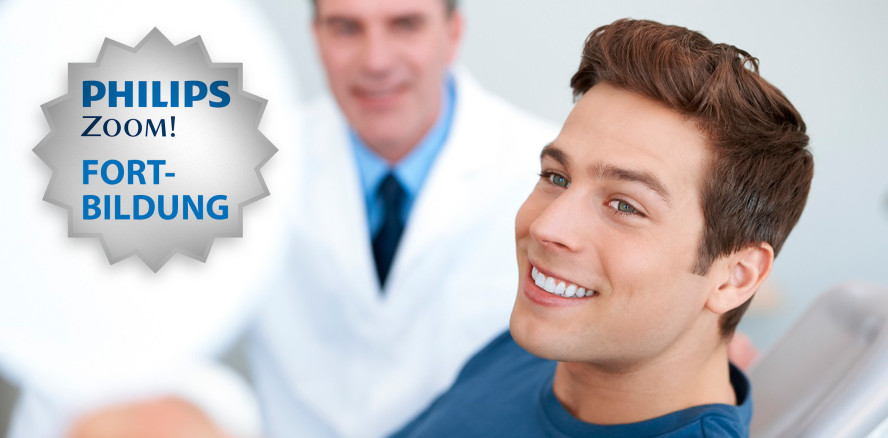 Nur ein sauberer Zahn kann aufgehellt werden