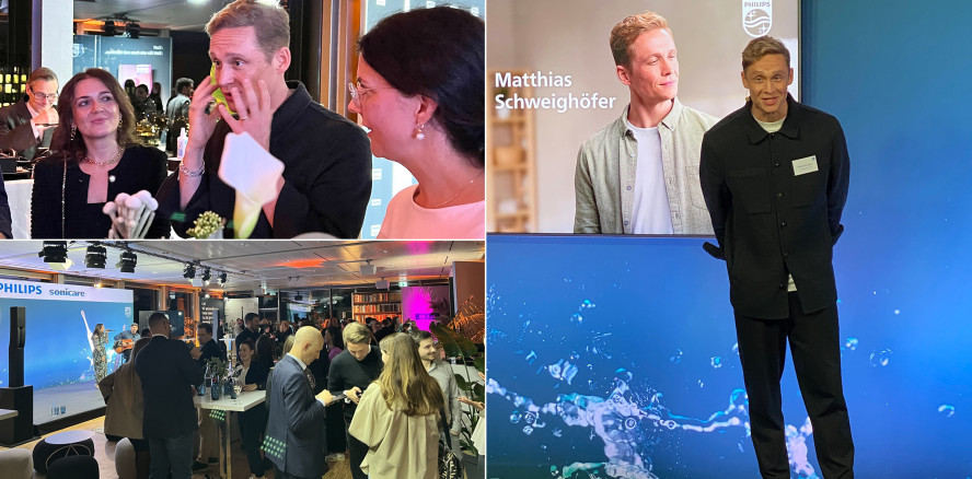 Matthias Schweighöfer zeigt wie 20x effektiveres Zähneputzen* geht