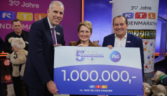 30 Jahre RTL Spendenmarathon und 5 Jahre P&G Initiative