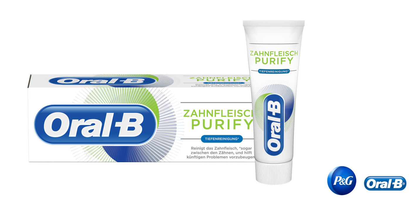 Oral-B® Zahnpasta schützt die Zähne und stärkt den Zahnschmelz