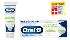 Oral-B Zahncreme brilliert erneut mit Topbewertung bei Stiftung Warentest