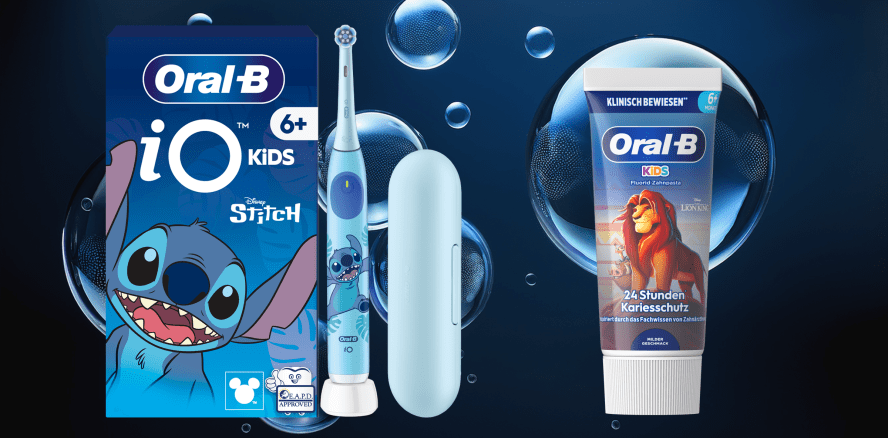Oral-B erweitert sein Sortiment für Kinder um neue Disney Charakterdesigns