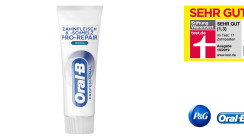 Aktueller Stiftung Warentest: Oral-B PRO-REPAIR ist „SEHR GUT“