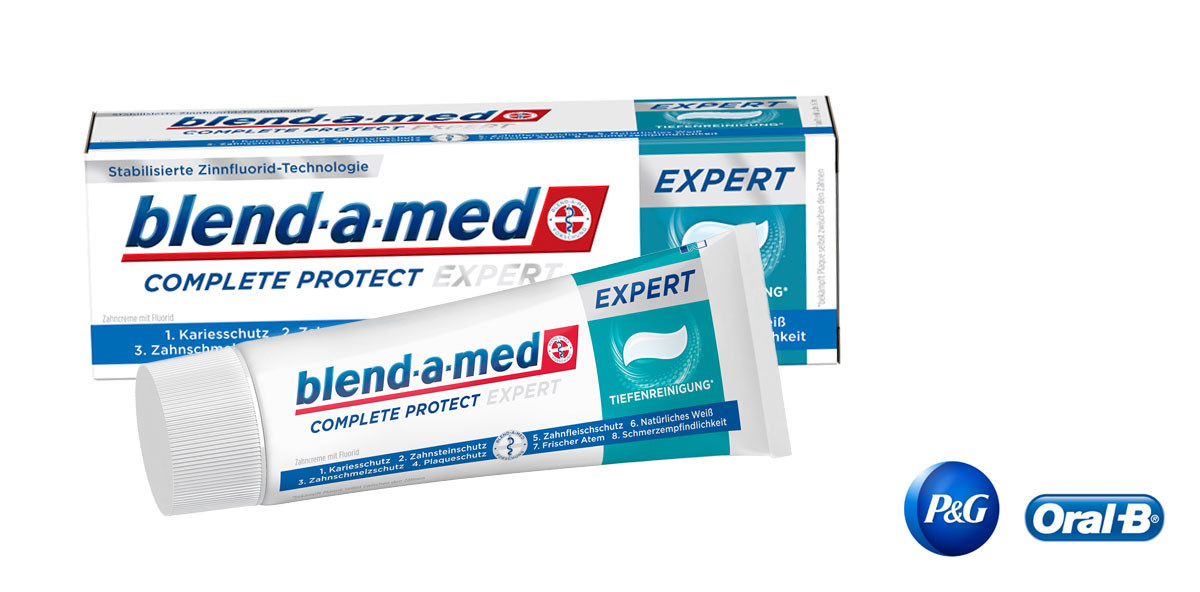blend-a-meds beste Zahncreme COMPLETE PROTECT EXPERT überzeugt
