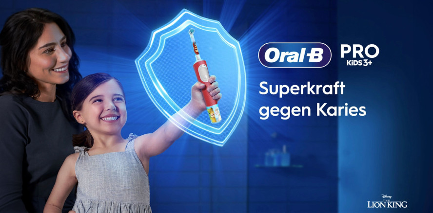 Ab sofort neu: elektrische Kinder­zahnbürsten mit Disney Motiven