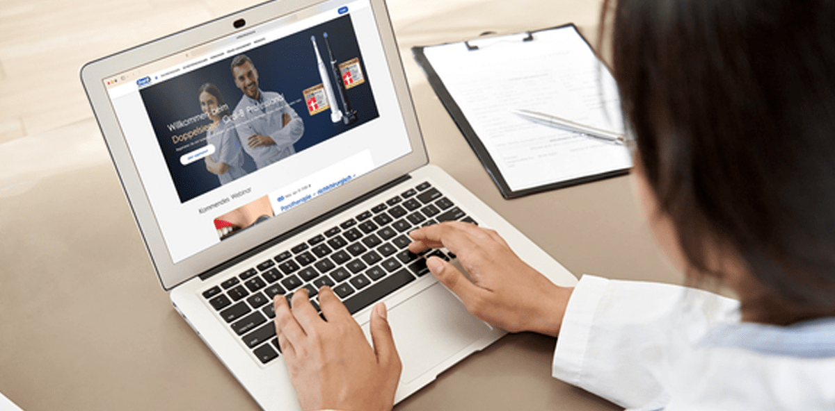 Mit Oral-B Professional kompaktes Dentalwissen maximal flexibel erleben