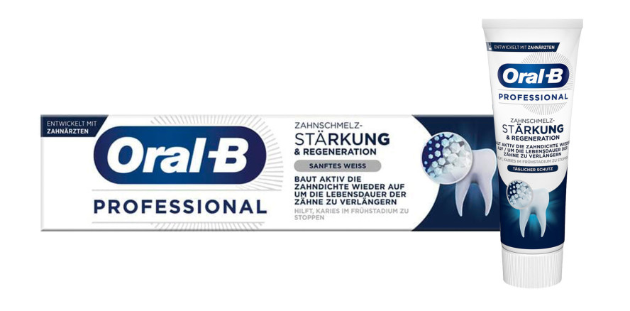 Die neue Oral-B Professional Zahnschmelz-Stärkung