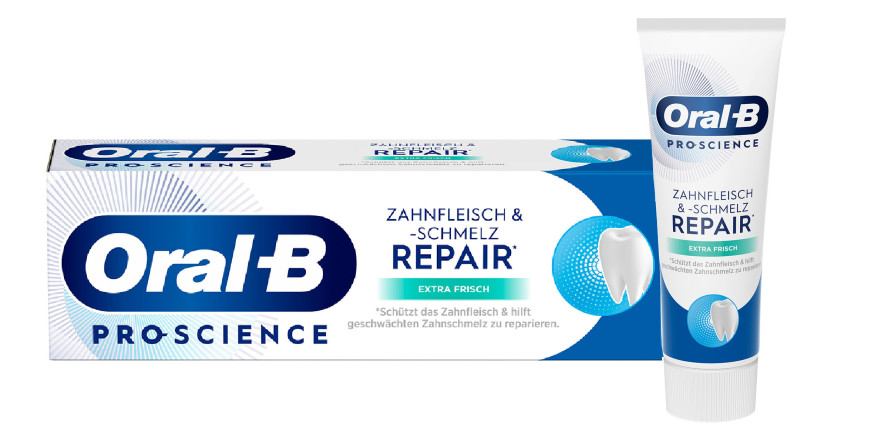 Stiftung Warentest testet Zahn­cremes: Oral-B Pro erhält SEHR GUT
