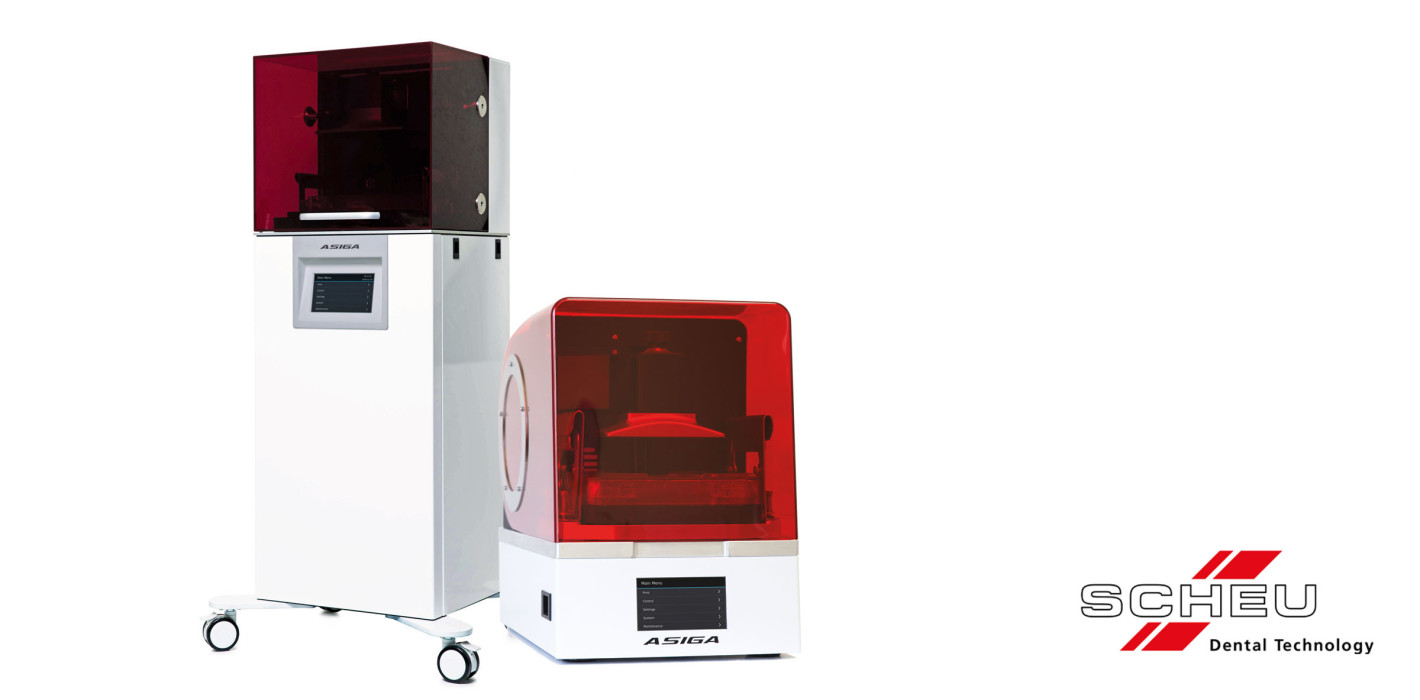 3D-Druckersortiment von SCHEU-DENTAL lässt keine Wünsche offen