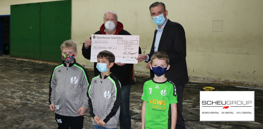 Die SCHEU GROUP leistet Aufbauhilfe für den TuS Volmetal 1887 e.V.